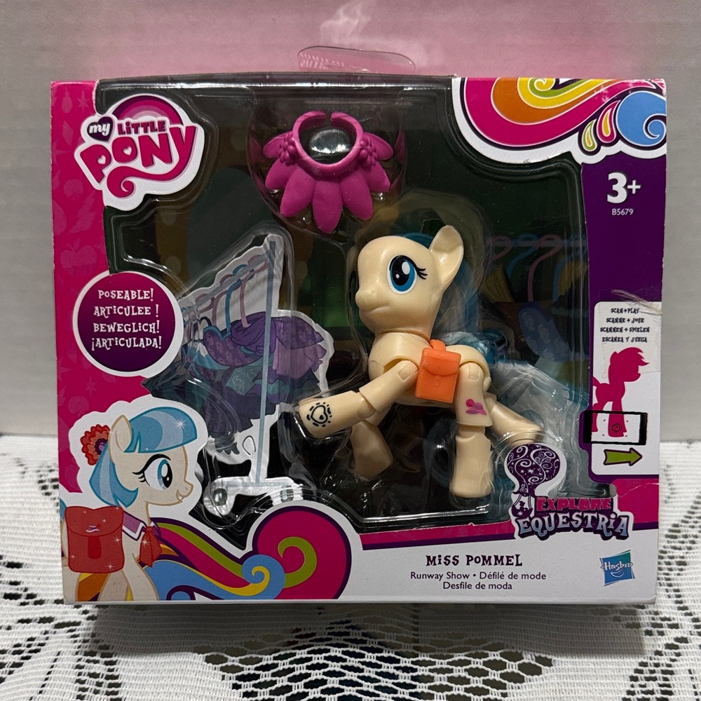 My Little Pony Explore Equestria Miss Pommel Runway Show Pony Figure Toy